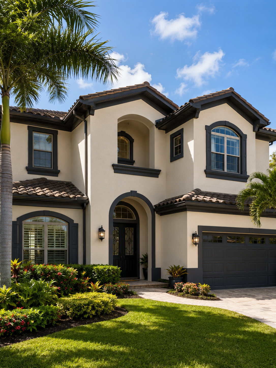 Exterior paint job